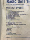 MEDICHOICE STB651 Basic soft tissue  Biopsy Tray