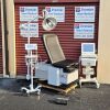 ENOCHS Power Exam Table 4000 w New Black Upholstery Lt or Tan Base Exam Table