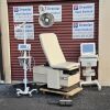 ENOCHS Power Exam Table 4000 w New Black Upholstery Lt or Tan Base Exam Table