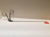 KARL STORZ 8662L 8662 GRASPING FORCEPS CURVED UP LEFT