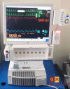 PHILIPS IntelliVue MP90 Anesthesia Monitor with M3001AAo2C06 or A01C06 and FMS Rack Anesthesia Monitor