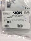KARL STORZ 586041 V. Eicken Long Curved Antrum Cannula, Luer, W/Thumb Control Diam. 4mm, Working Lenght 15cm