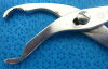 SYNTHES 398.819.96 Self-Centering Forceps, Serrated Jaws, 9mm, 150mm Length