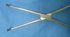 JARIT 305-142 Glassman Anterior Clamp, 1" Jaw, 9 3/4"