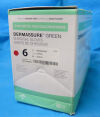 MEDLINE MSG6560 Dermassure Green Surgical Gloves, Size 6, Box