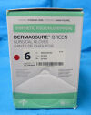 MEDLINE MSG6560 Dermassure Green Surgical Gloves, Size 6, Box