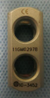 SMITH & NEPHEW 10-3452 Rancho Cube, 2 Hole