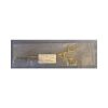 MEDGYN 031132 Bierer Ovum Forceps  Ratchet, 11", 16mm Jaws