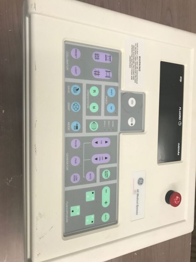 GE 00-884198-01  0088419801  00-881770-01  0088177001 2800 UROVIEW 2004 DIGITAL SYSTEM X-RAY CONTROLS Rad/Fluoro Room