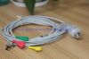 ZOLL REF 8000-0026   ZOLL ECG CABLE ，3LD IEC SHAPS ECG LEAD REF 8000-0026   EKG