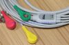 ZOLL REF 8000-0026   ZOLL ECG CABLE ，3LD IEC SHAPS ECG LEAD REF 8000-0026   EKG