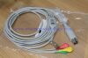 ZOLL REF 8000-0026   ZOLL ECG CABLE ，3LD IEC SHAPS ECG LEAD REF 8000-0026   EKG