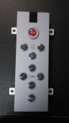 SIEMENS 7393262 Rear Control Panel CT Scanner