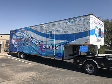 ASSURED IMAGING Mobile 3D mammogram Mammo Mobile