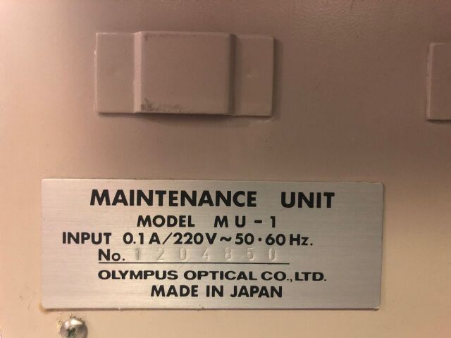 OLYMPUS MU-1 PUMP