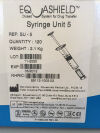 EQUASHIELD Closed System for Drug Transfer Syringe Unit 5 120/Bx (x) SU-5