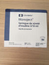 COVIDIEN 8881511344 Monoject 3/10 mL Insulin Safety Syringe Permanent Needle (100/Box)(X)
