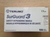 TERUMO SurGuard 3 Safety Needle 22G x 1 1/2" (100/Box) (X) SG3-2238