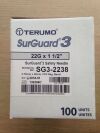 TERUMO SurGuard 3 Safety Needle 22G x 1 1/2" (100/Box) (X) SG3-2238