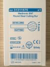MEDTRONIC/ XOMED ENT Round Steel Cutting Bur Extra Long 1.5mm (X) 31311575