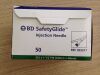 BD Safety Glide Injection Needle .8mm x 40mm 50/Bx 305917