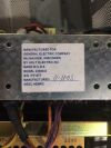 GE model 2217038 OBC BACKPLANE CT Scanner