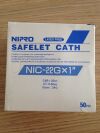 NIPRO CORPORATION Safelet Cath .85mm x 25mm 24G 50/Bx CI+2225