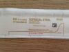 ETHICON SS28 Surgical Steel 316L Stainless Steel Monofilament 2-0, 18in (17/Pkg) (X)