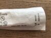 ICU MEDICAL MC33131 7" APPX 0.43ml, Pressure Infusion 400psig Ext Set w/ MicroClave Clear, Purple clamp, Rotating Luer MC33131