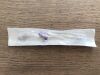 ICU MEDICAL MC33131 7" APPX 0.43ml, Pressure Infusion 400psig Ext Set w/ MicroClave Clear, Purple clamp, Rotating Luer MC33131