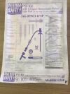 ARROW AK-09903-LFSP PSI Kit w/ Integral Hemostasis Valve/ Side Port for use w/7.5-8Fr Catheters (X)