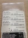 CONMED 5023-130 Micro Sagittal Blade Coarse 19.5mm x 25.5mm x .4mm(X)