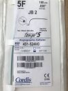 CORDIS 451-524H0 JB 2 Angiographic Catheter 5F .038in. x 100cm (x)
