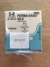 ETHICON 640G Perma-Hand Silk, 5-0 18in  (12/Bx) (x)