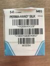 ETHICON 640G Perma-Hand Silk, 5-0 18in  (12/Bx) (x)