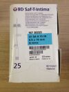 BD 383323 Saf-T-Intima Safety System w/Y Adapter 22Ga (25/Box) (X)