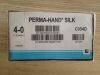 ETHICON C054D Perma-Hand Silk Black Braided 4-0 17mm 18" 12/Bx Sutures