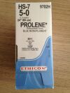 ETHICON 9702H Prolene Blue Monofilament Suture 5-0 9.3mm 24" 36/Bx Sutures