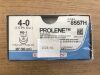 ETHICON 8557H Prolene Polypropylene Blue Monofilament Non-Absorbent Suture 4-0, 36in (36/Box) Sutures