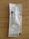 BD SafetyGlide Injection Needle w Luer Lock Syringe 3ml 22G s 1 1/2in 15/Pack 305906