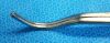 JARIT 310-190 Harken Auricle Clamp, Cross-Serrated, No. 1 Curve,