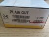ETHICON L103G Plain Gut 54" (135cm) 1Dozen, Reel Holder is Radiopaque  L103G