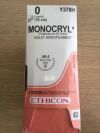 ETHICON Y378 MONOCRYL Violet Monofilament 0 (3.5metric) (36/Box) (X)