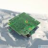 PHILIPS M8085-66421  IntelliVue MP40 MP50 ECG Out Alarm Circuit Board Assembly M8085-66421 Monitor Stand