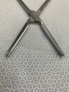UA MEDICAL Z16075GYL Z-Clamp Hysterectomy Forceps Straight