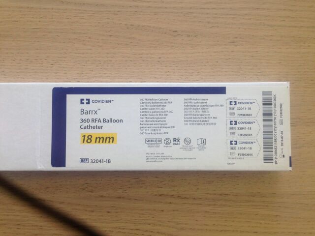 COVIDIEN 32041-18 Barrx 360 RFA Balloon Catheter 18mm (x)