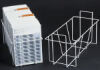 HARLOFF 640346 Exchange Basket for VLT, SL, &amp; OptimAL Punch Card s Instrument Cart