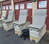 RITTER MIDMARK 604 Exam Table w New Graphite Upholstery Exam Table