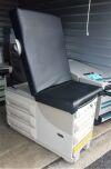 RITTER MIDMARK 604 Exam Table w New Graphite Upholstery Exam Table