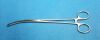 JARIT 505-245 Teale Vulsellum Forceps, 3 X 4 Teeth, Curved